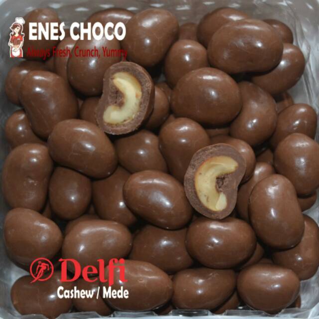 Jual Coklat Kiloan Delfi Cashew Isi 1kg Shopee Indonesia 5748