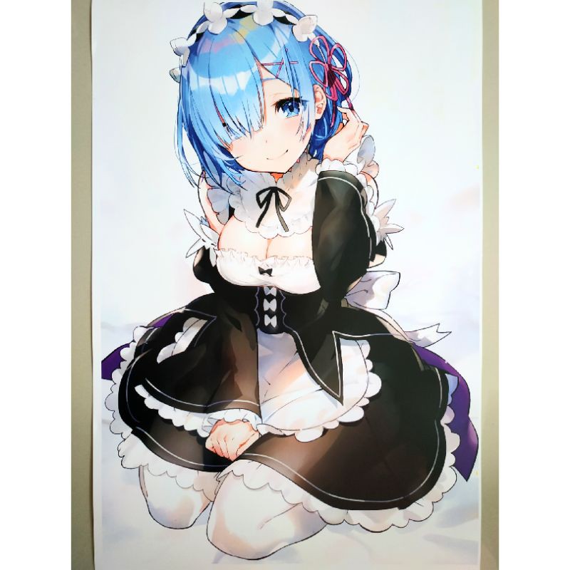 Jual Poster Anime ReZero kara Hajimeru Isekai Seikatsu 13 Rem ReZero