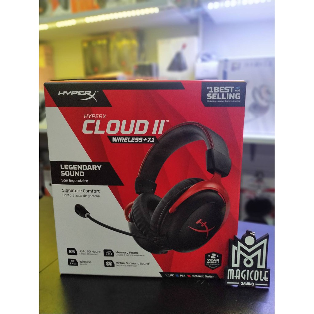 HyperX Cloud 2 Wireless 7.1 Gaming Wireless Headset Gaming