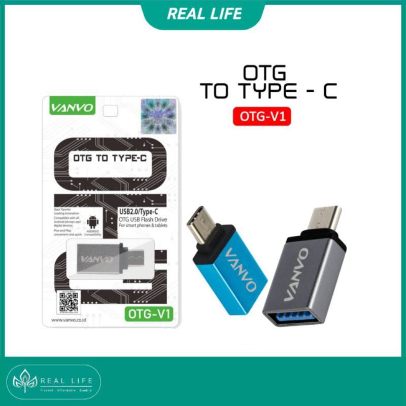 Jual Vanvo Usb Otg V Type C Shopee Indonesia