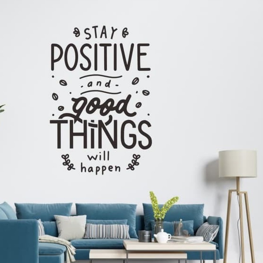 Jual Stiker Good Things Sticker Dingding Rumah Sticker Kaca Rumah ...