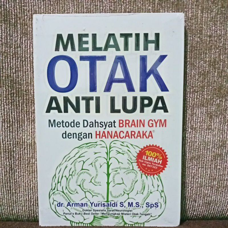 Jual Melatih Otak Anti Lupa. Metode Dahsyat Brain Gym Dengan Hanacaraka ...