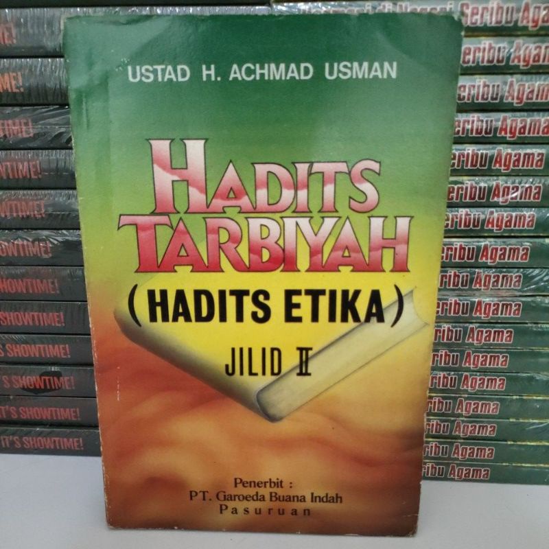 Jual Buku Original - Buku Hadits Tarbiyah ( Hadits Etika) | Shopee ...