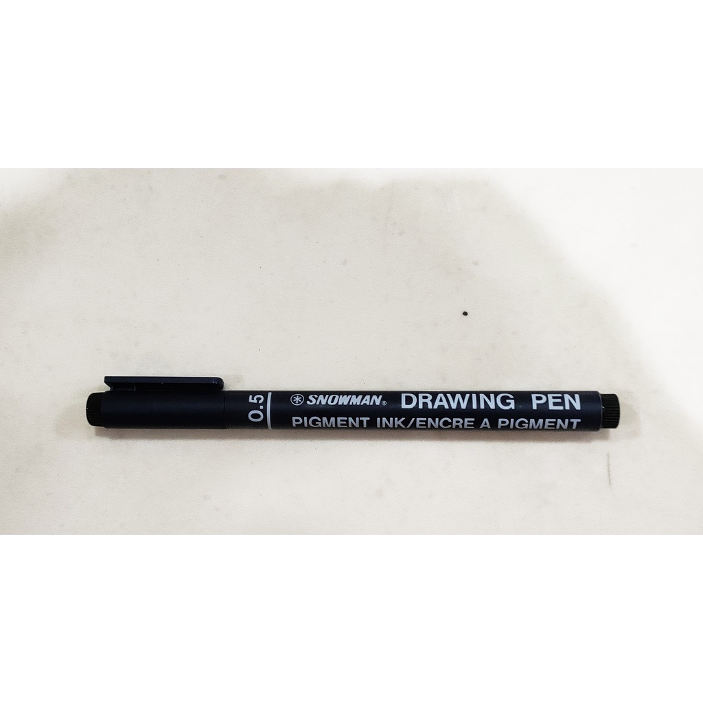 Jual DRAWING PEN SNOWMAN 700 CALLIGRAPHY BLACK / HITAM 0.5 | Shopee ...