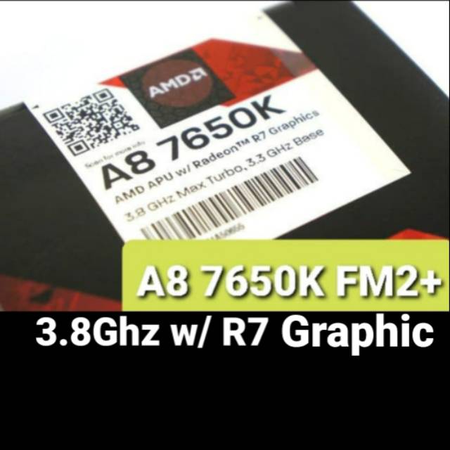 Jual A8 7650K FM2+ AMD APU 3.8GHz with R7 Radeon Graphic Processor ...