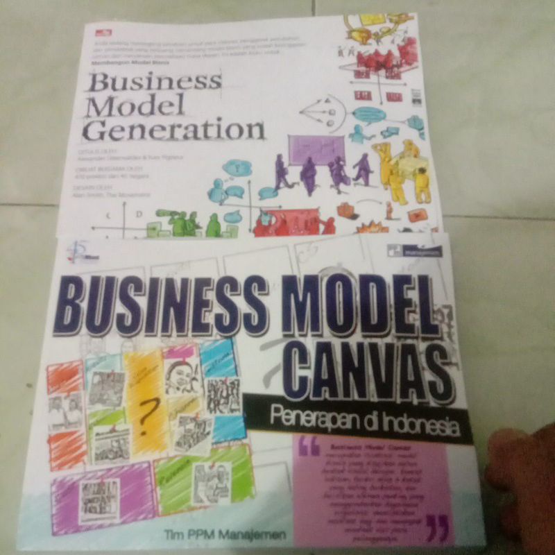 Jual Buku 1set Business Model Generation Business Model Canvas