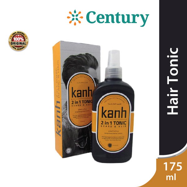 Jual KANH 2 IN 1 TONIC BEARD AND HAIR 175 ML / HAIR TONIC / BEARD TONIK