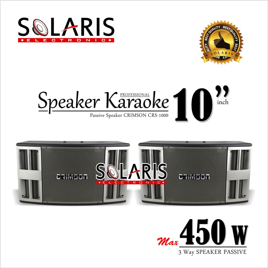 Speaker karaoke best sale 10 inch