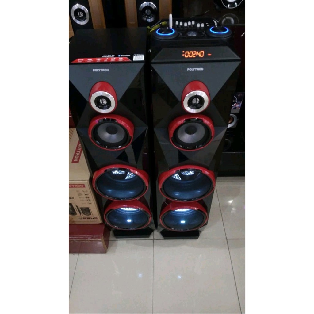 Jual Speaker Active POLYTRON PAS-8CF28 | Shopee Indonesia
