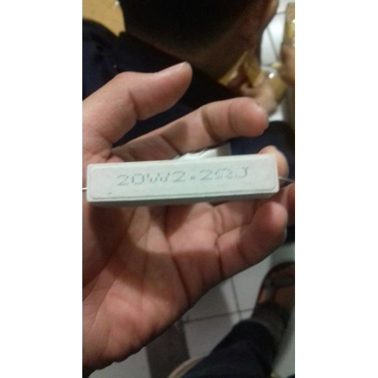 Jual resistor 20w tipe apa aja ada bikin di keterangan aja nilainya