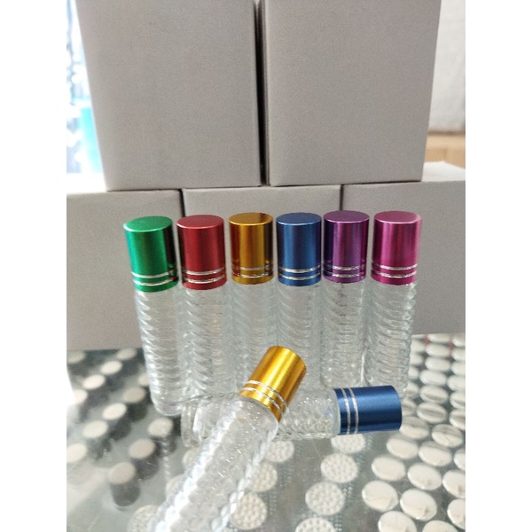 Jual botol roll on ukuran 5 ml ulir 1 Lusin | Shopee Indonesia