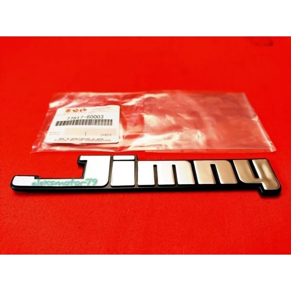 Jual Emblem Logo Tulisan Suzuki Jimny Original SGP Japan | Shopee Indonesia