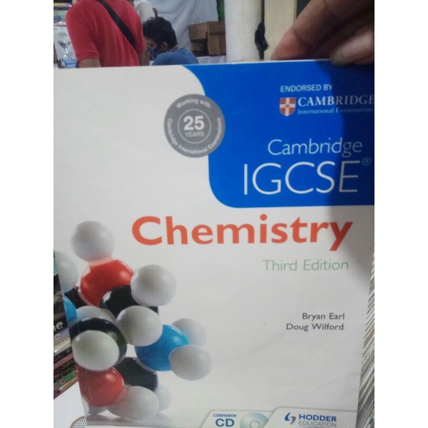 Jual Buku Bekas Cambridge Igcse Chemistry Third Edition Bryan Earl Doug Wilford Shopee Indonesia 3455