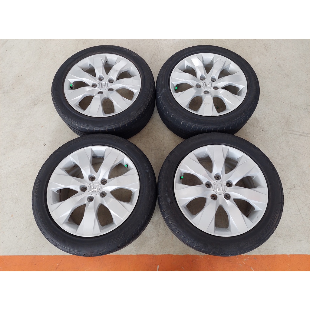 Jual Velg Original Bekas Oem Honda Accord R17 Ban Second Bridgestone ...