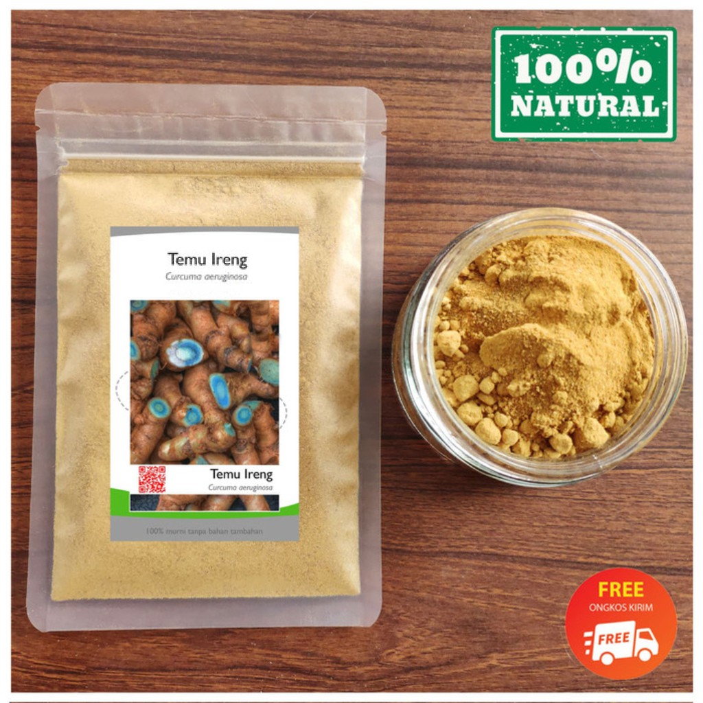 Jual BUBUK TEMU HITAM 1 Kg Serbuk Temu Ireng 100 Asli Curcuma 