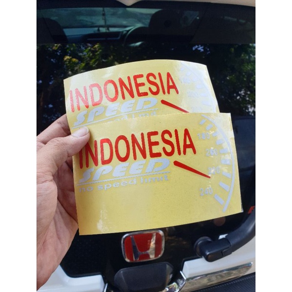 Jual PROMO! Sticker Indonesia_Speed | Ver.2 | Shopee Indonesia