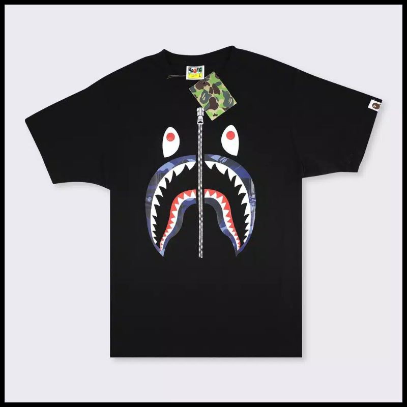 Kaos bape shark outlet original