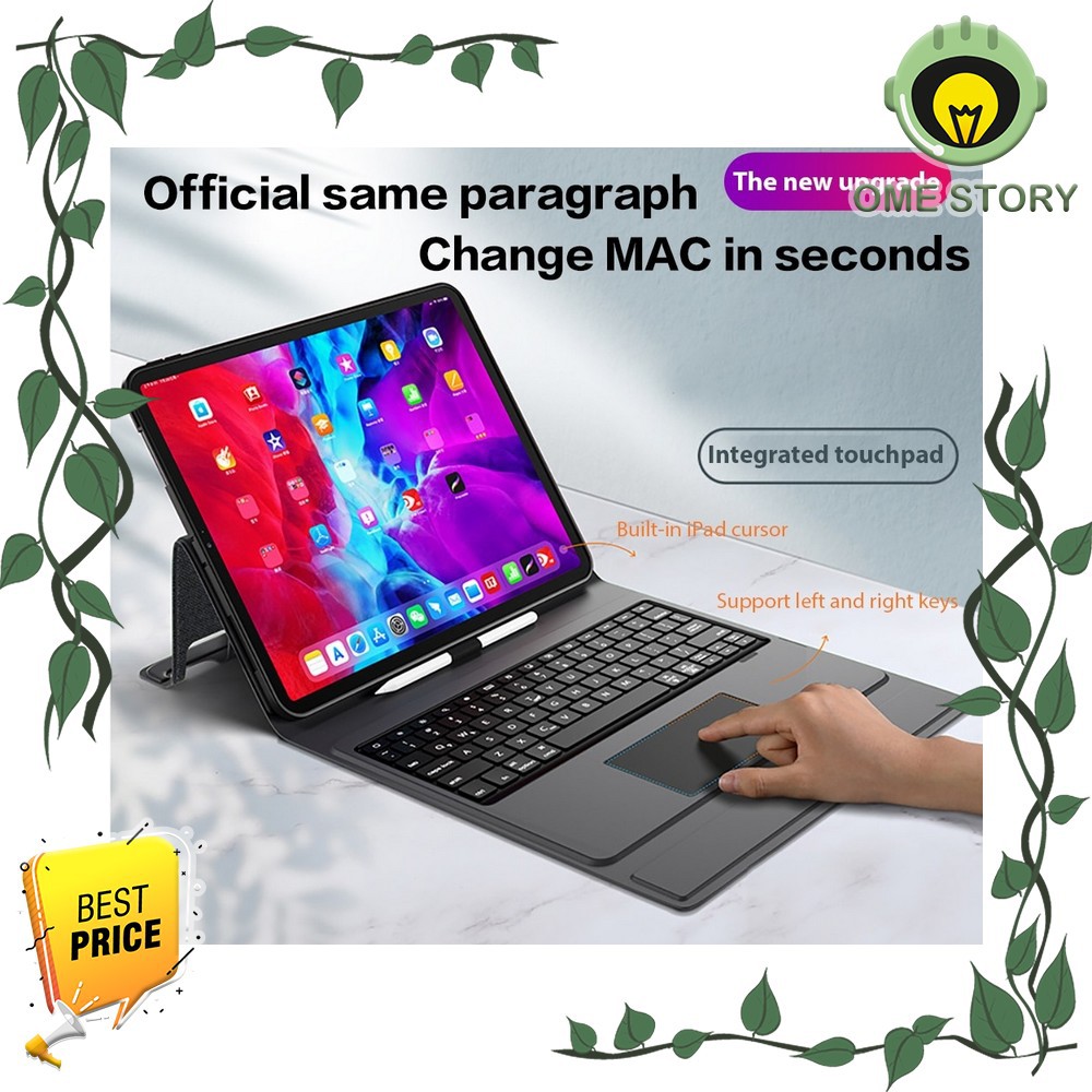 Jual Backlit Flip Case Keyboard Ipad 11 inch Gen 2nd 2020 Touchpad ...