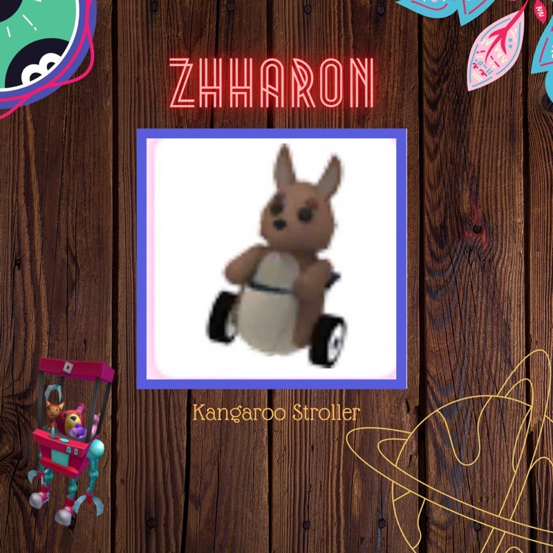 Jual Roblox Adopt Me KANGAROO STROLLER (ultra rare) Shopee Indonesia