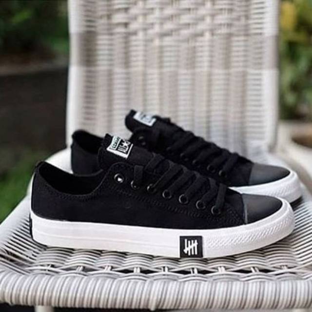 Jual COD SEPATU CONVERSE X UNDEFEATED BLACK Shopee Indonesia