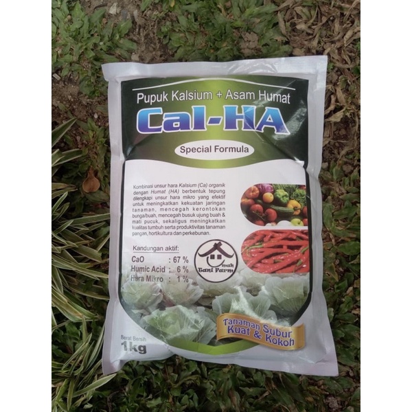 Jual Pupuk CAL-HA (Pupuk Calsium + Asam Humat) 1 Kg | Shopee Indonesia