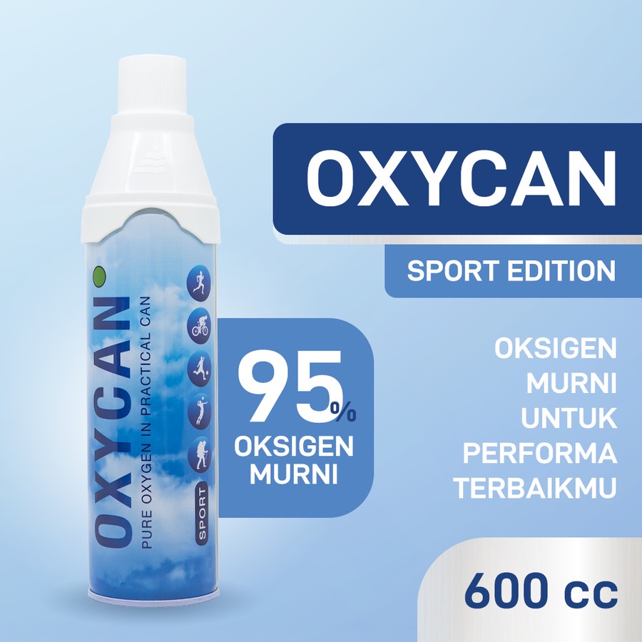 Jual Oxycan Sport 600 Cc | Kaleng Tabung Gas Oksigen Portable | Shopee ...