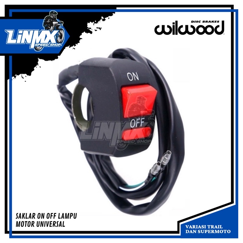 Jual SAKLAR ON OFF LAMPU MOTOR UNIVERSAL | Shopee Indonesia