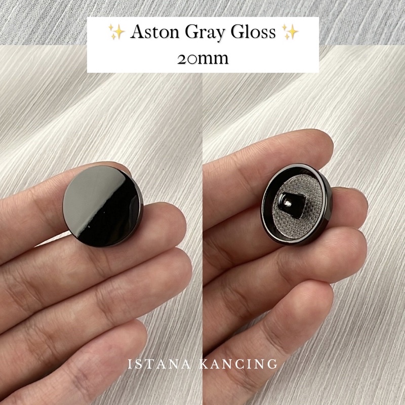 Jual Kancing Aston Metal Grosir 20mm 2cm Premium Impor GRADE A Anti ...