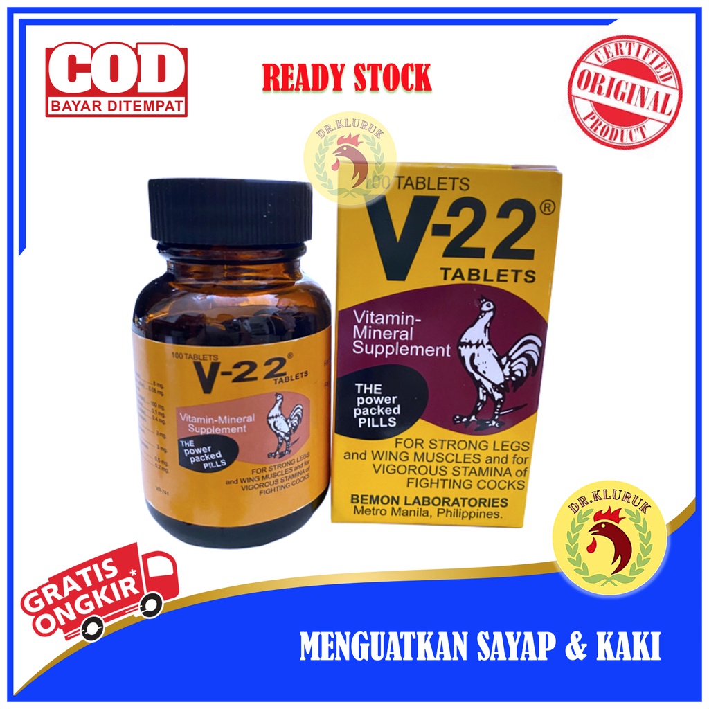 Jual V22 Vitamin Obat Ayam ( Bemon ) | Shopee Indonesia