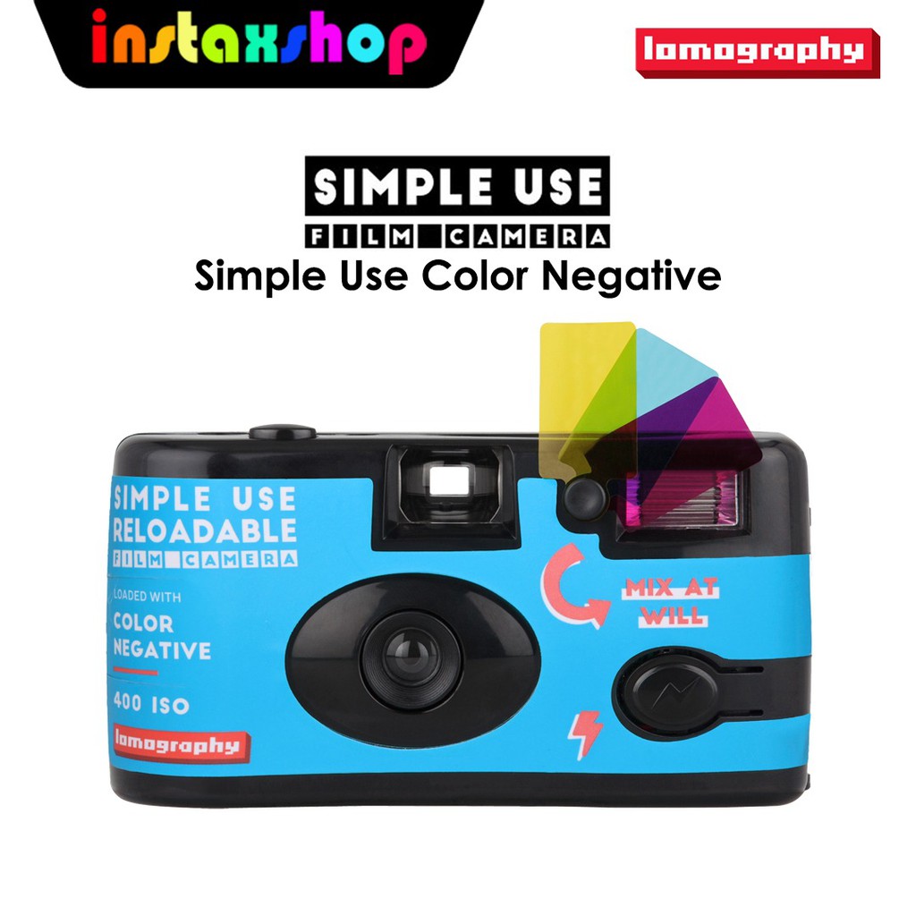 Jual Lomography Simple Use Film Camera Color 400 | Shopee Indonesia