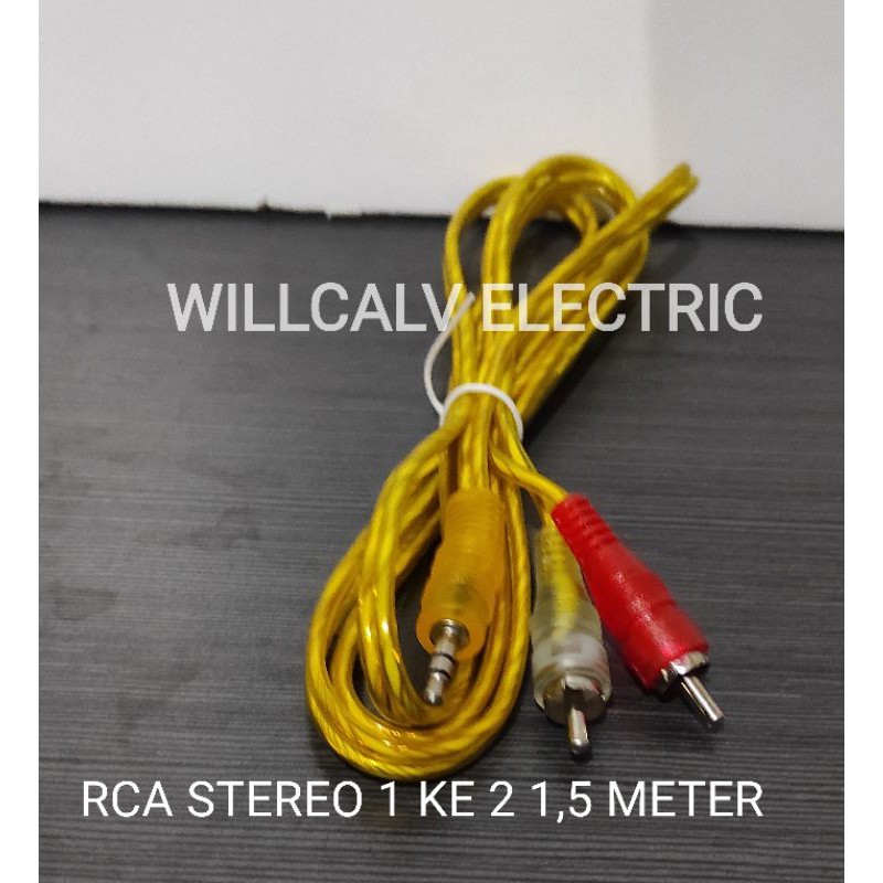 Jual Kabel Rca Stereo Ke Rca Mini Stereo Ke Rca Stereo Ke