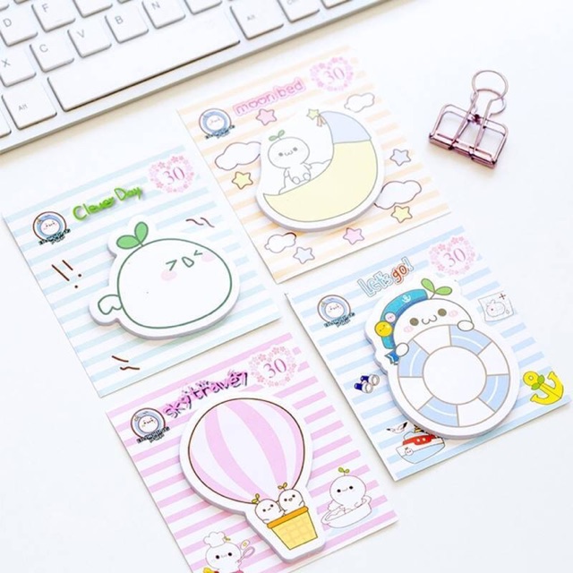 Jual Budding Pop Sticky Notes Post-Its | Shopee Indonesia
