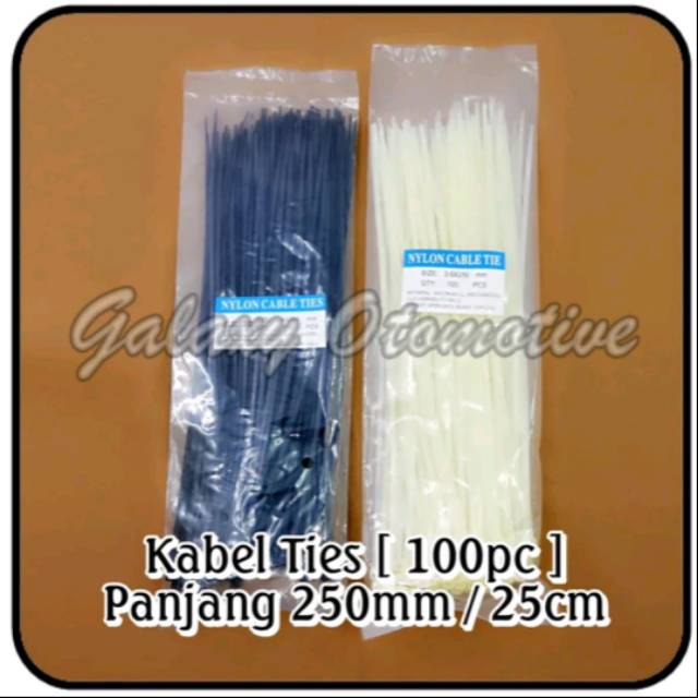 Jual Kabel Ties / Tis - Insulox Tali Pengikat Kabel 25cm | Shopee Indonesia