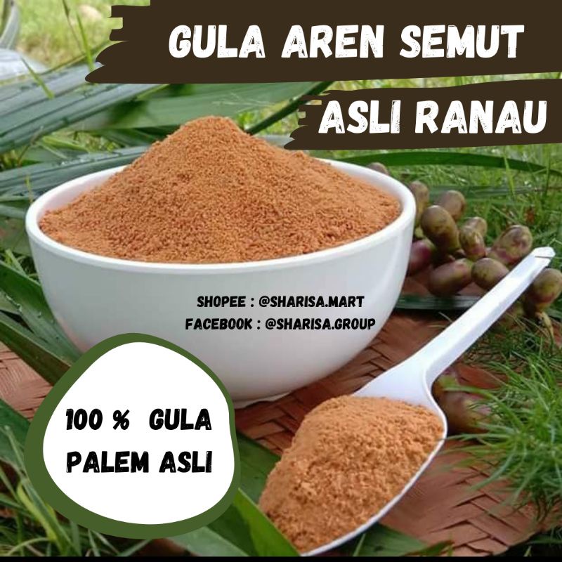 Jual Gula Aren Semut Asli Ranau Palembang Shopee Indonesia 3719