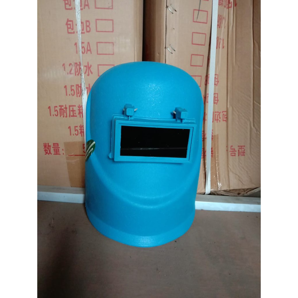 Jual Kedok Las Topeng Las Kepala Putar Biru Untuk Las Listrik Welding ...