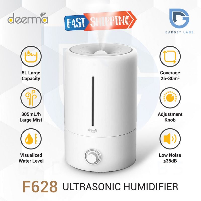 Jual Deerma Humidifier DEM F628 5 Liter Shopee Indonesia