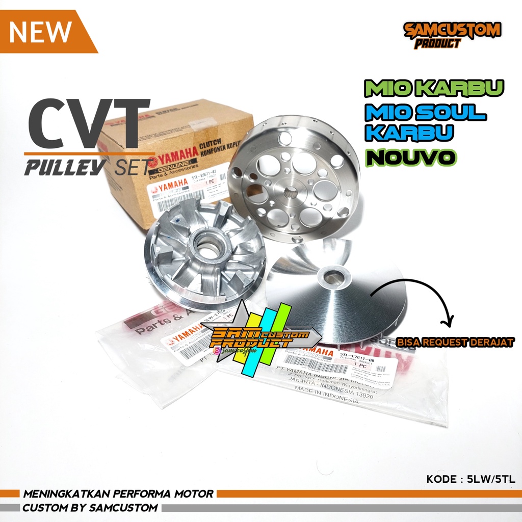 Pulley Custom Mio Karbu