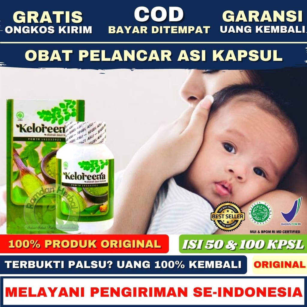 Jual Obat Pelancar ASI Kapsul | Pengental ASI | ASI Booster | Suplemen ...