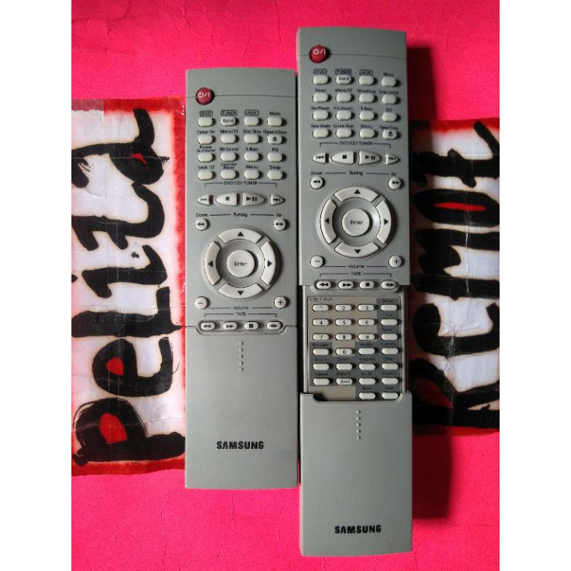 Jual remot samsung compo hometheather hi-fi MM-D89 original terlengkap ...