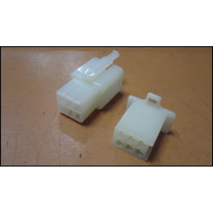 Jual Soket Mini Kaki 6, Otomotif Mini Socket Connector 6 Pin | Shopee ...
