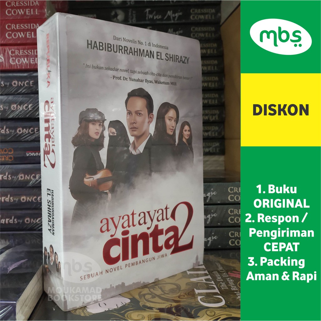 Jual BUKU AYAT AYAT CINTA 2 - Habiburrahman El Shirazy | Shopee Indonesia