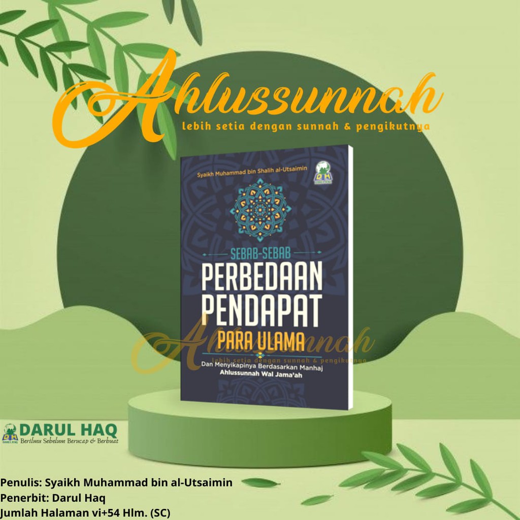 Jual Buku Sebab Sebab Perbedaan Pendapat Para Ulama | Shopee Indonesia