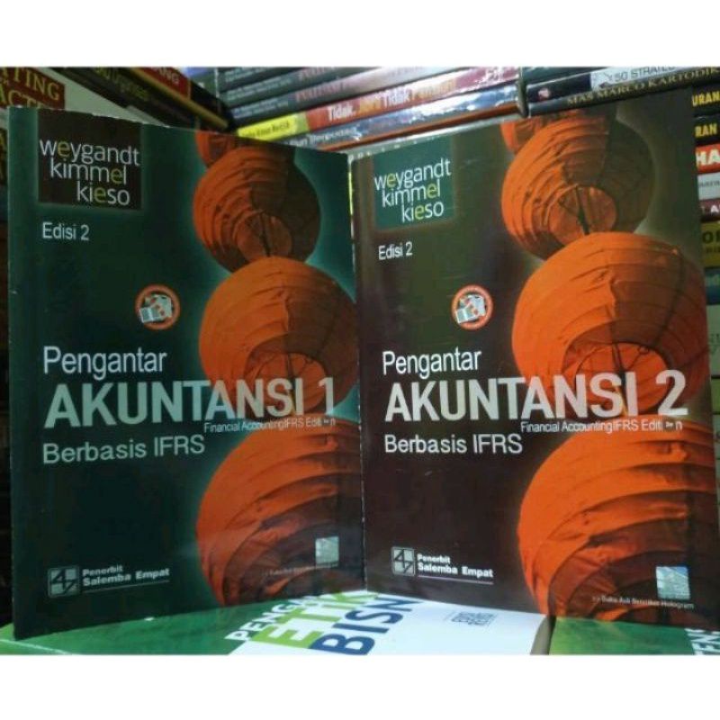 Jual PENGANTAR AKUNTANSI BERBASIS IFRS EDISI 2 BUKU 1 & 2 WEYGANDT ...