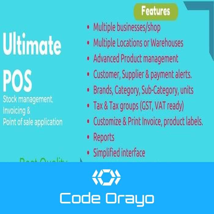 Jual Aplikasi Ultimate Pos Stock Management Point Of Sale Application ...