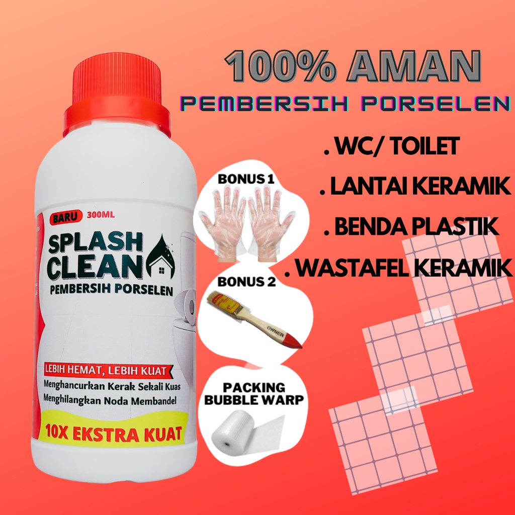 Jual Splash Clean Pembersih Kerak Lantai Kamar Mandi Toilet Keramik