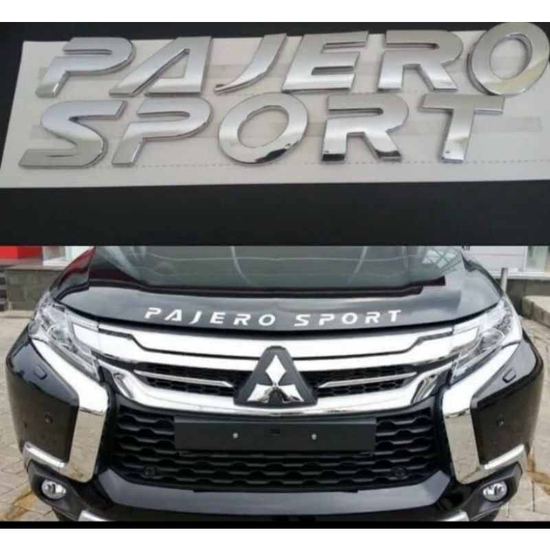 Jual ENGINE HOOD EMBLEM PAJERO SPORT/LOGO PAJERO/LOGO KAP MESIN PAJERO ...