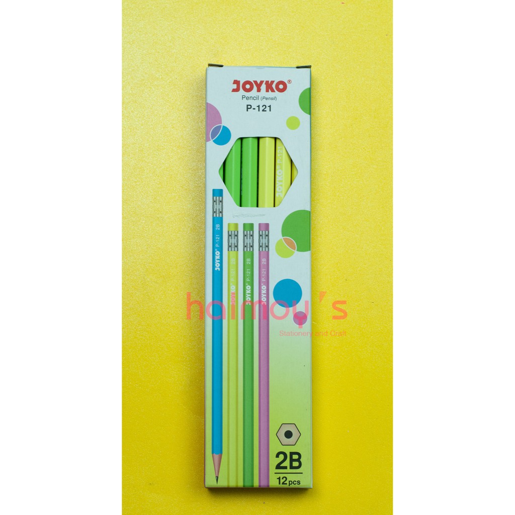 Jual Pensil Kayu B Joyko P Box Pcs Shopee Indonesia