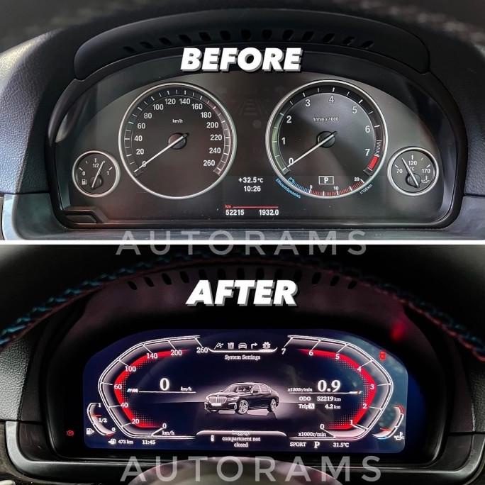 Jual Lcd Speedometer Digital (GSeries Style) For Bmw F10/F15/F25/F30