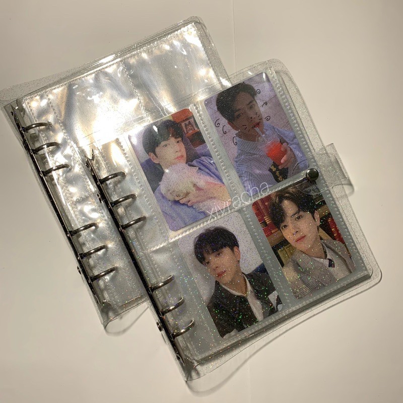 Jual 6 ring photocard binder (+ transparent sleeve) | Shopee Indonesia