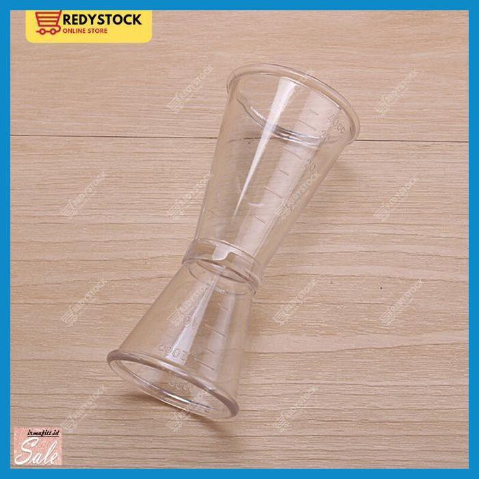 Jual Takargelas Jigger 2040ml Acrylic Measure Cup Gelas Ukur Akrilik Aslii Shopee 1703